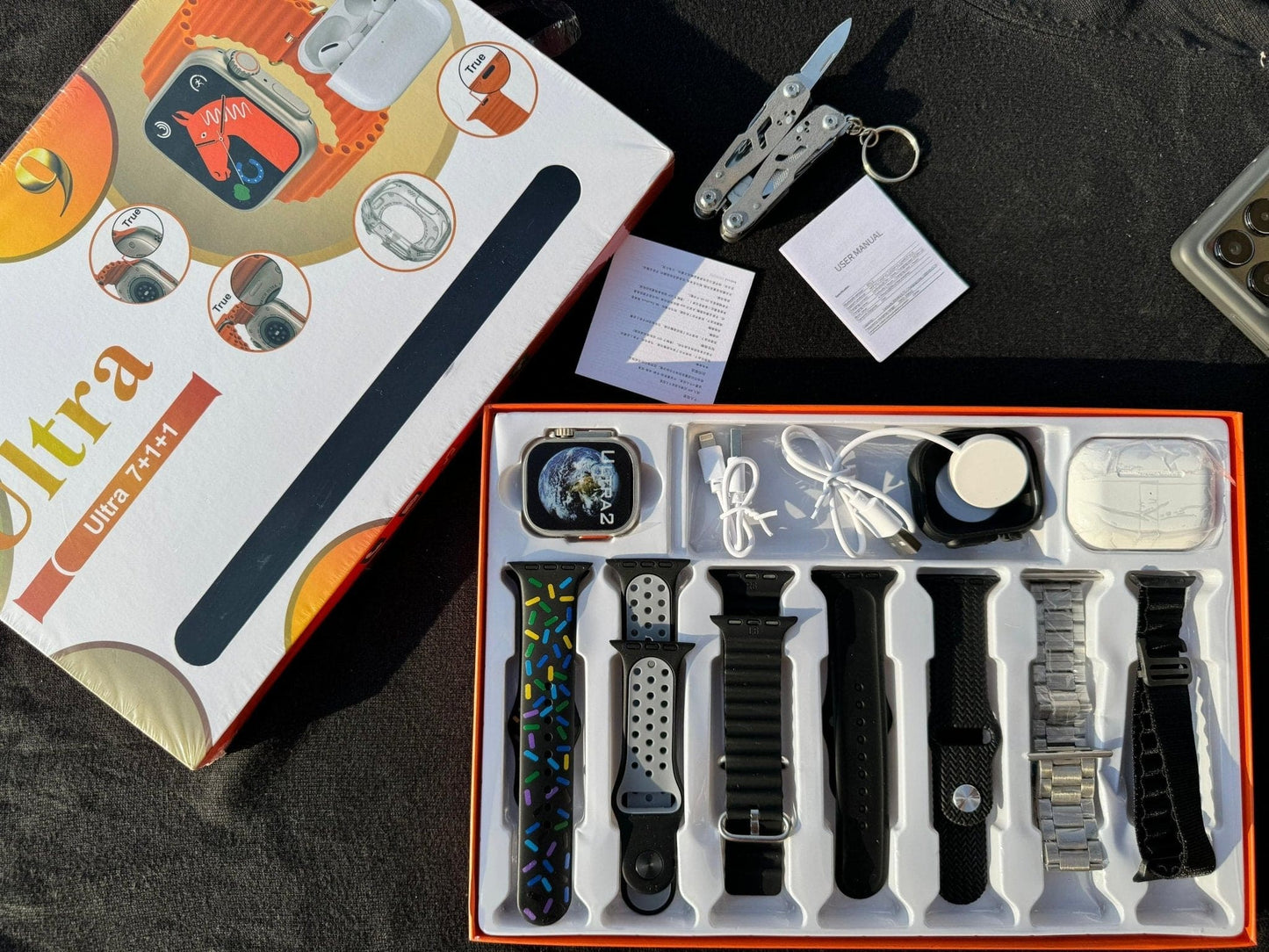 Ultra 9 - (7+1+1 Pack) - with Apple Airpods Pro