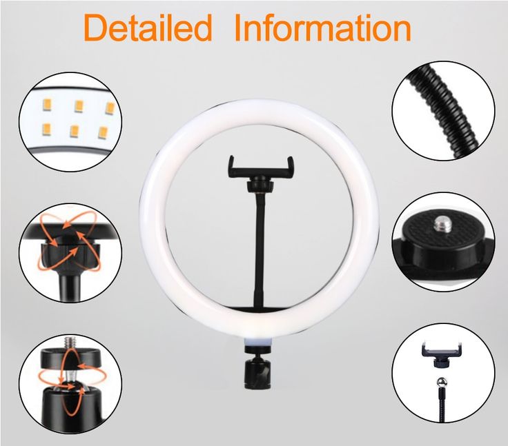 26 cm Professional LED Ring Light