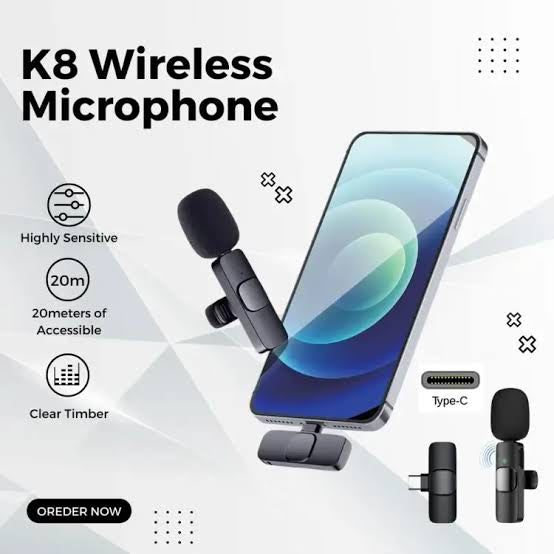 K8 Wireless Mic