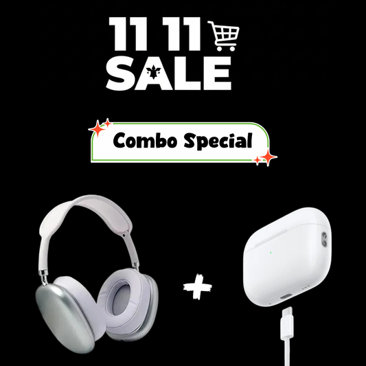 Combo Special - P9 Wireless Headphones+ Apple Airpods Pro 2 Master Edition